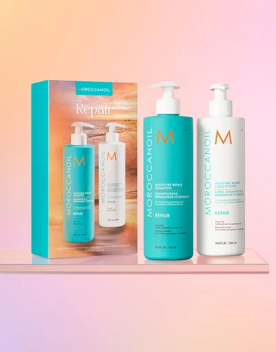 Kit Shampooing et Après-Shampooing Repair Demi-Litre – Image 2